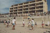 Voleibol na Praia Grande organizado pela Câmara Municipal de Sintra.