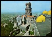 Sintra (Portugal) - Palácio Nacional da Pena. Capela e Torre do Relógio.