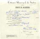 Registo de velocípede de marca Nacional, com o nº 8588, em nome de Leonel de Andrade Coelho, morador em Magoito.