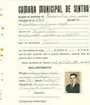 Registo de matricula de carroceiro de 2 ou mais animais em nome de António do Carmo Anjo, morador em Venda Seca, com o nº de inscrição 2349.