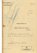 Ampliação de armazém em nome de Manuel Gonçalves Carreira, com o Processo nº OB 283/1921.