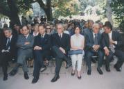 Lino Paulo, vereador da Câmara Municipal de Sintra, na receção aos membros da comitiva cubana aquando da assinatura do acordo de geminação entre Sintra e Havana.