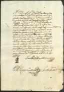 Nota relativa às fazendas da nau Rainha de Nantes.