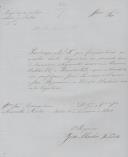 Ofício do Regedor da Paroquia de Belas, José Maria Xelim, ao Administrador do Concelho de Sintra, informando o numero de alunos da escola de Belas e Queluz, e que a conduta dos professores João Lourenço de Barros e José Cipriano da Silveira Machado, tem sido regulares.