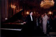 Concerto com Fazil Say, durante o festival de música de Sintra, na sala de música do Palácio Nacional de Queluz.