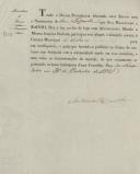 Circular dirigida ao presidente da Câmara Municipal de Colares proveniente de António Fernandes Coelho, do ministério do reino, referente ao nascimento de um infante, filho de D. Maria II e do rei consorte D. Fernando de Saxe Coburgo Gotha.
