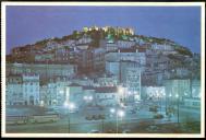 Castelo de S. Jorge - Vista nocturna do ângulo Noroeste 