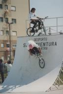 Prova de BMX, em Casal de Cambra, no âmbito do programa Sintraventura da Câmara Municipal de Sintra.