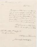 Ofício do Escrivão da Regedoria de Colares, João de Carvalho Pinto, ao Administrador do Concelho de Sintra, pedindo que lhe sejam enviados bilhetes de enterramento.