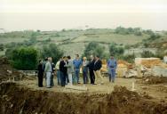 Lançamento da 1ª pedra para a construção do novo quartel da PSP em Pero Pinheiro, durante a presidência aberta, com o Comendador João Justino, Presidente da Câmara Municipal de Sintra.