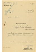 Alterações no prédio Hotel Bell Vue na Praia das Maçãs em nome de Rafael Souto Sernadas, com o Processo nº OB 248/1921, com a licença de construção nº 339 de 20/12/1921.