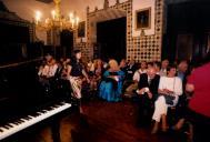 Público a assistir ao Concerto de piano com Peter Schreier / Adriano Jordão, no Palácio Nacional de Sintra, durante o Festival de Música de Sintra.