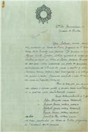 Carta dirigida ao Administrador do Concelho de Sintra, proveniente de Maria Antónia, residente na Várzea de Sintra, apresentando queixa contra Afonso Duarte Lavrador, por induzir o filho de 8 anos de idade a roubar a sua casa e a de outras pessoas.