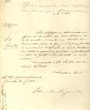 Circular do Secretário Geral da 2ª Repartição do Governo Civil de Lisboa, Eduardo Segurado, ao Administrador do Concelho de Sintra, pedindo que informe qual foi a produção em litros de azeite no concelho, em 1884.