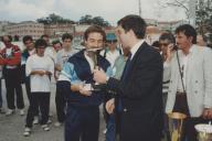 Entrega de troféus aos participantes do "Grande Prémio do Ambiente" na Portela de Sintra.