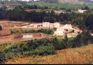 Casas na localidade de Rio Touro, Azoia, Colares.