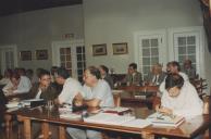 Sessão da Assembleia Municipal de Sintra na sala da Nau do Palácio Valenças.