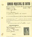 Registo de matricula de carroceiro 2 ou mais animais em nome de Domingas Rosa, moradora em Gouveia, com o nº de inscrição 1691.