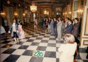 Bailado no Palácio Nacional de Queluz, durante a visita da Comitiva do Município de El Jadida durante o processo de geminação com Sintra.