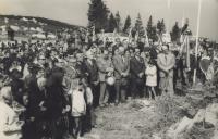 Missa campal na Serra de Sintra, em homenagem aos Soldados da RAAF de Queluz que morreram no incêndio da serra.