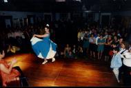 Danças de salão no baile das Camélias, na Sociedade União Sintrense.