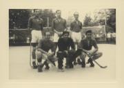 Jogo de hoquei em patins entre Sintra e o Benfica para o campeonato de Lisboa.