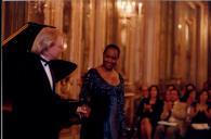 Concerto de Barbara Hendricks e Roland Pöntinen, durante o festival de música de Sintra na sala da música, no Palácio Nacional de Queluz.