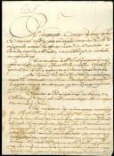Carta dirigida a Domingos Pires Bandeira proveniente de um primo que estava em Coimbra.