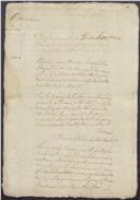 Feito cível de conta de testamento de José Simões, morador no Casal de Abogaria, cujo testamenteiros foram os seus filhos João Simões, Manuel Simões e Luiza Maria, moradores no mesmo lugar.