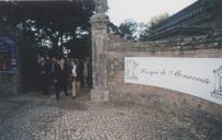 Comitiva que participou na inauguração das Quimeras na entrada do Palácio de Monserrate, com a presença do Presidente da Republica Dr. Jorge Sampaio, Presidente da Câmara Municipal de Sintra, Dr. Fernando Seara.