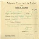Registo de velocípede de marca Violar com motor, com o nº 6168, em nome de António Manuel Timóteo, morador em Anços.