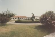 Jardim da Base Aérea n.º 1 na Granja do Marquês.