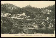 Cintra (Portugal) - Vista parcial e Castello da Pena