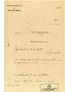 Construção de uma casa em Lameiras em nome de José Vicente dos Santos Carloto, com o Processo OB nº 110/1924, com a licença de construção nº 154 de 14/05/1924.