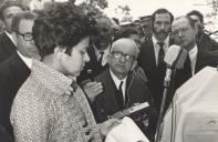 Funeral e homenagem a Ferreira de Castro.