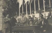Homenagem a César Henrique Moreira Batista, presidente da Câmara Municipal de Sintra, no Parque Valenças.