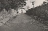 Rua do Passeio dos Vellos, antes das obras, em Sintra.