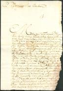 Carta dirigida a Domingos Pires Bandeira proveniente de José Aires [...] a dar notícias dos negócios no Brasil.