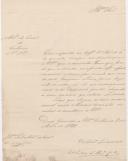 Ofício de António Esteves de Almeida Costa, Administrador do Concelho de Colares, ao Administrador do Concelho de Sintra, informando que o mancebo Henrique José, foi criado em casa de Joaquim Pedro.