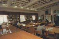 Sala de leitura da Biblioteca Municipal de Sintra no Palácio Valenças.