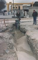 Construção de infraestruturas no Sabugo.