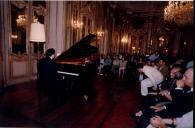 Concerto com Fazil Say, durante o festival de música de Sintra, na sala de música do Palácio Nacional de Queluz.