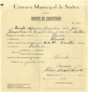 Registo de velocípede de marca H.M.W., com o nº 7118, em nome de Daniel Afonso Gonçalves, morador em Penedo.
