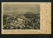 Portugal - Cintra - 14 - Panorama - Este panorama abrange a Villa d´este nome, propriamente dita, a Estephania, e o arrabalde com estrada nova de Collares. no segundo plano, descobrem-se, à direita, os logares de Zibreira e, à esquerda, os de Nafarros e Janas.