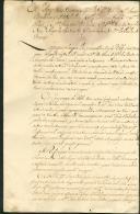 Carta missiva com indicações e ordens para a viagem a Macau dos diretores da negociação da nau Rainha de Nantes dirigida a José Dias Barros, capitão piloto e prático, João Lopes Araújo 2º capitão piloto e João António dos Santos, 3º piloto.