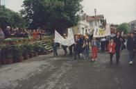 Comemoração do 25º aniversário do 25 de Abril no Largo Dr. Virgílio Horta em Sintra.