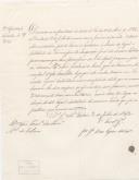Circular dirigida ao presidente da Câmara Municipal de Colares proveniente de Joaquim José Dias Lopes de Vasconcelos, secretário geral da administração central, referente à eleição do vogal e substituto da comissão da inspeção geral do terreiro público.