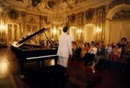 Concerto de piano com Trio Kempf, durante o Festival de Música de Sintra, na sala de música, no Palácio Nacional de Queluz.