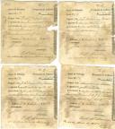 Pagamento do imposto de rendimento de foros de pomares, terras e vinhas referentes ao ano de 1863.
