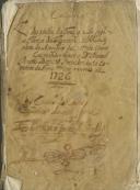 Livro de registo dos foros pagos à Fábrica da Igreja Paroquial de Nossa Senhora da Assunção de Colares, mandado fazer por Manuel Pereira Barreto, provedor da Comarca de Torres Vedras.